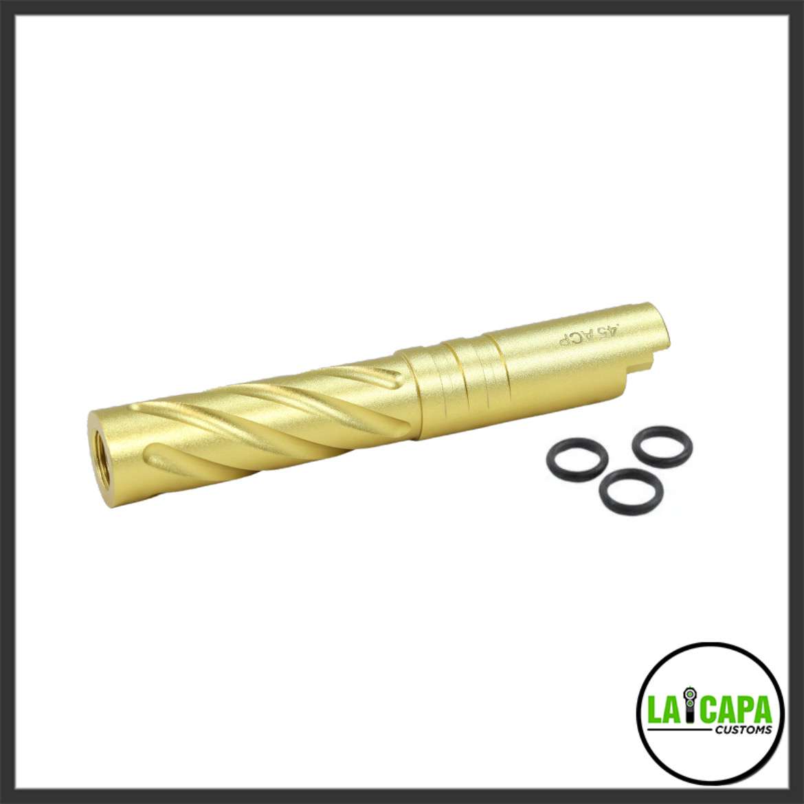 LA Capa Customs 4.3 Aluminum Tornado Threaded Outer Barrel LA Capa Customs 4.3 Aluminum Tornado Threaded Outer Barrel